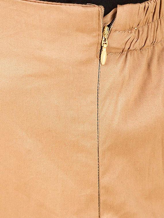 flat front solid trouser - 15361659 - Standard Image - 3
