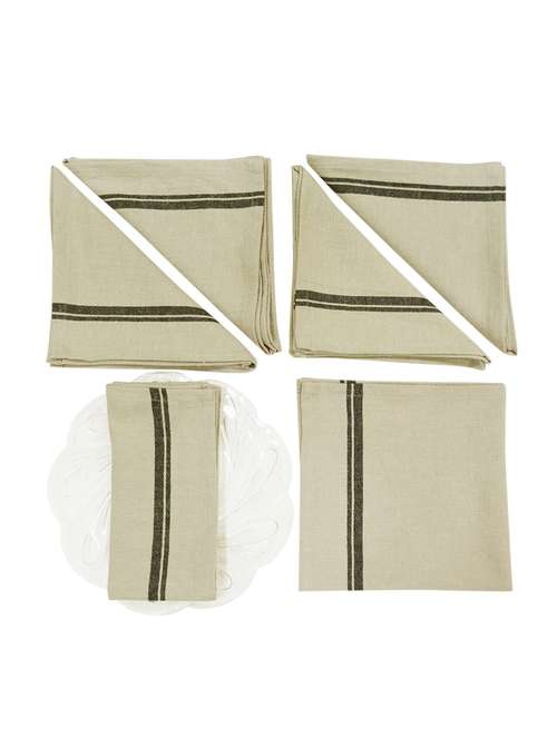 printed table napkin set of 6 pcs - 15363120 - Standard Image - 0