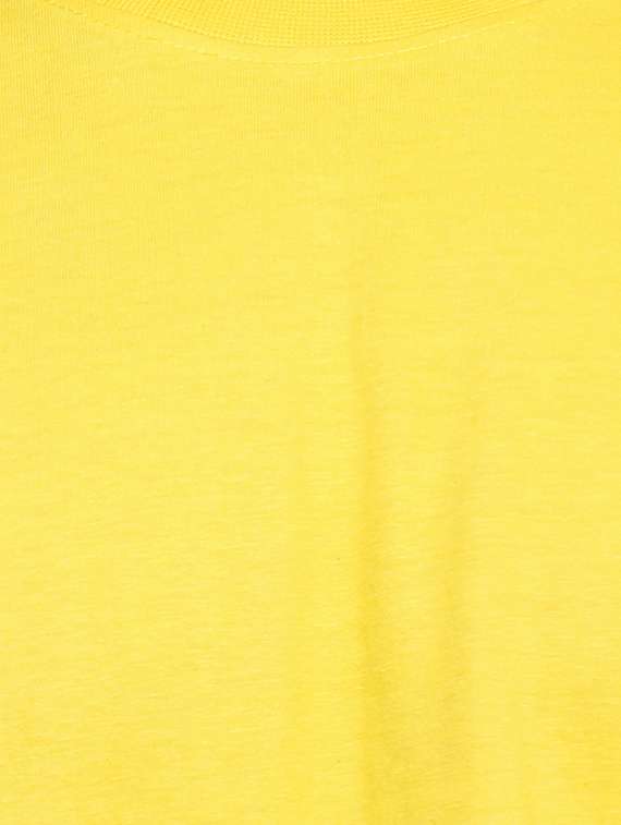 yellow cotton t-shirt - 15364040 - Standard Image - 3