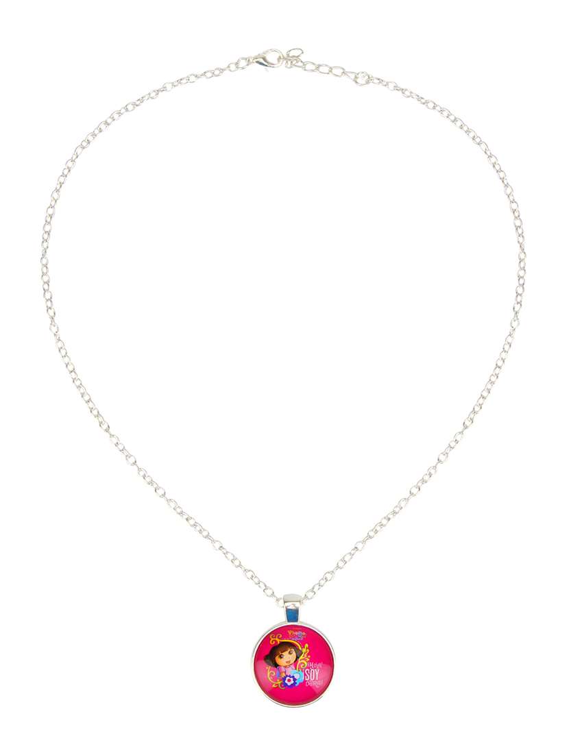 pink plastic neckpiece