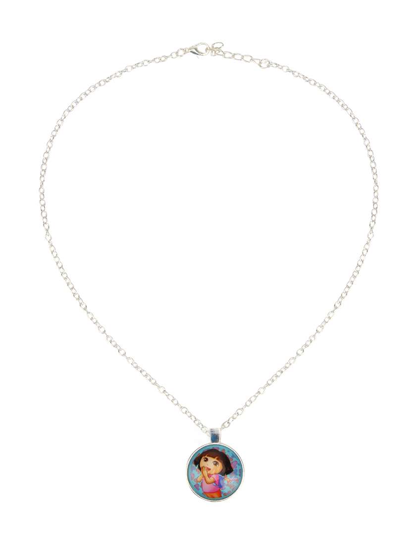 multicoloured plastic neckpiece