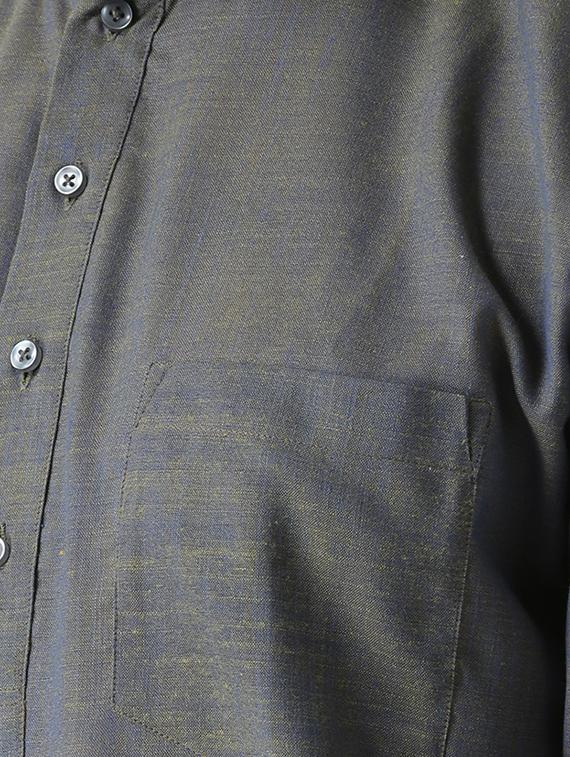 grey cotton kurta pyjama set - 15384284 - Standard Image - 3