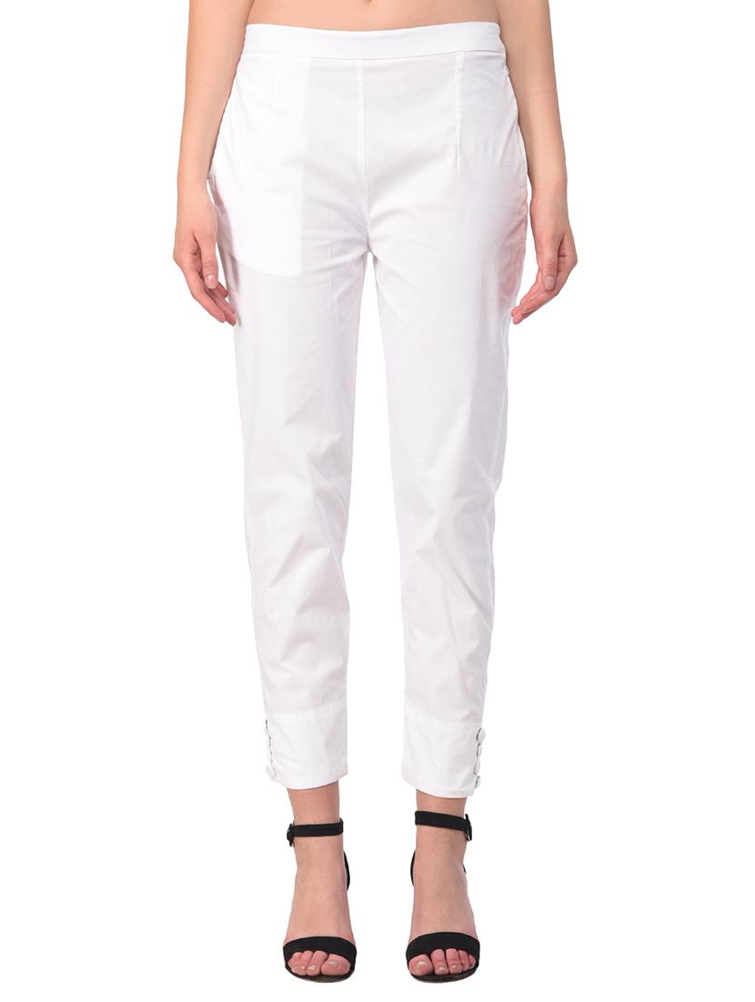 set of 2 flat front cigarette pants - 15392609 - Standard Image - 5