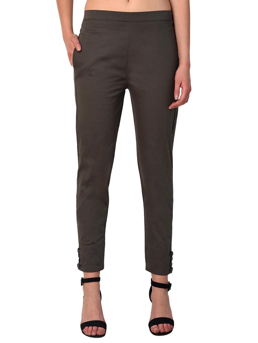 set of 2 flat front cigarette pants - 15392612 - Standard Image - 5