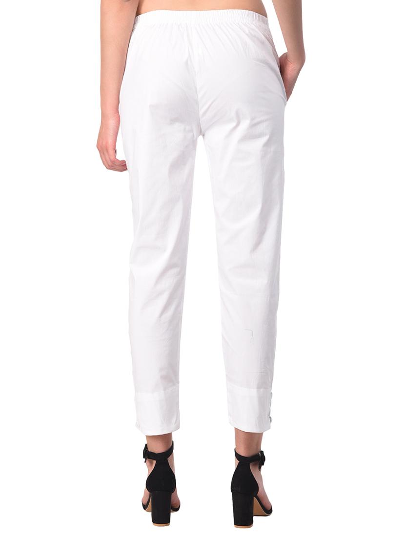 set of 2 flat front cigarette pants - 15392637 - Standard Image - 3