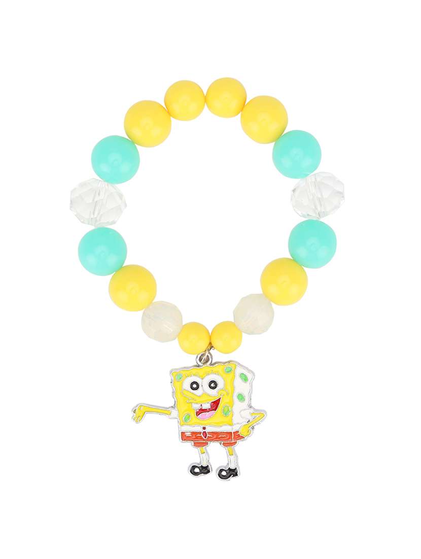 multi colored plastic bracelet