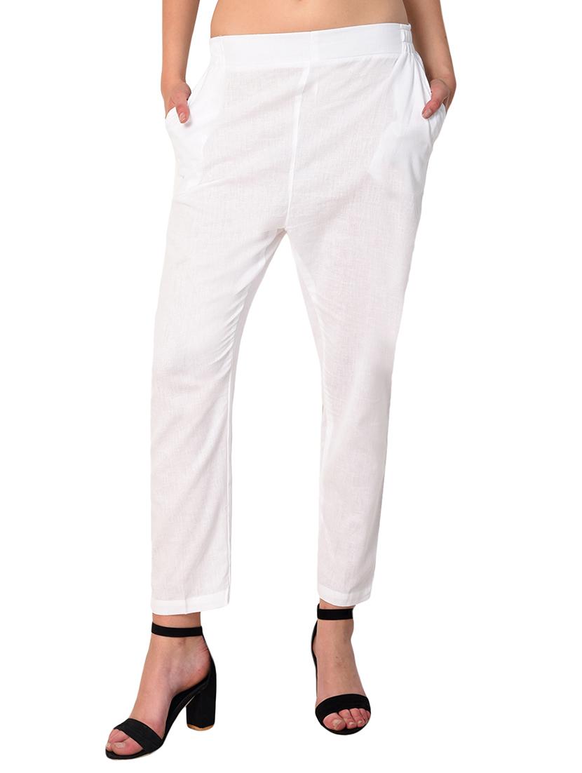 set of 2 flat front cigarette pants - 15392969 - Standard Image - 5