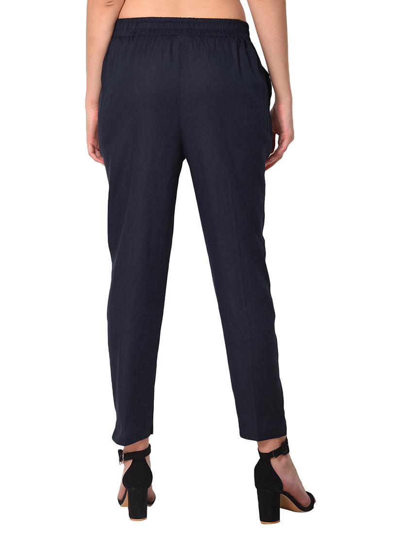 set of 2 flat front cigarette pants - 15392978 - Standard Image - 3