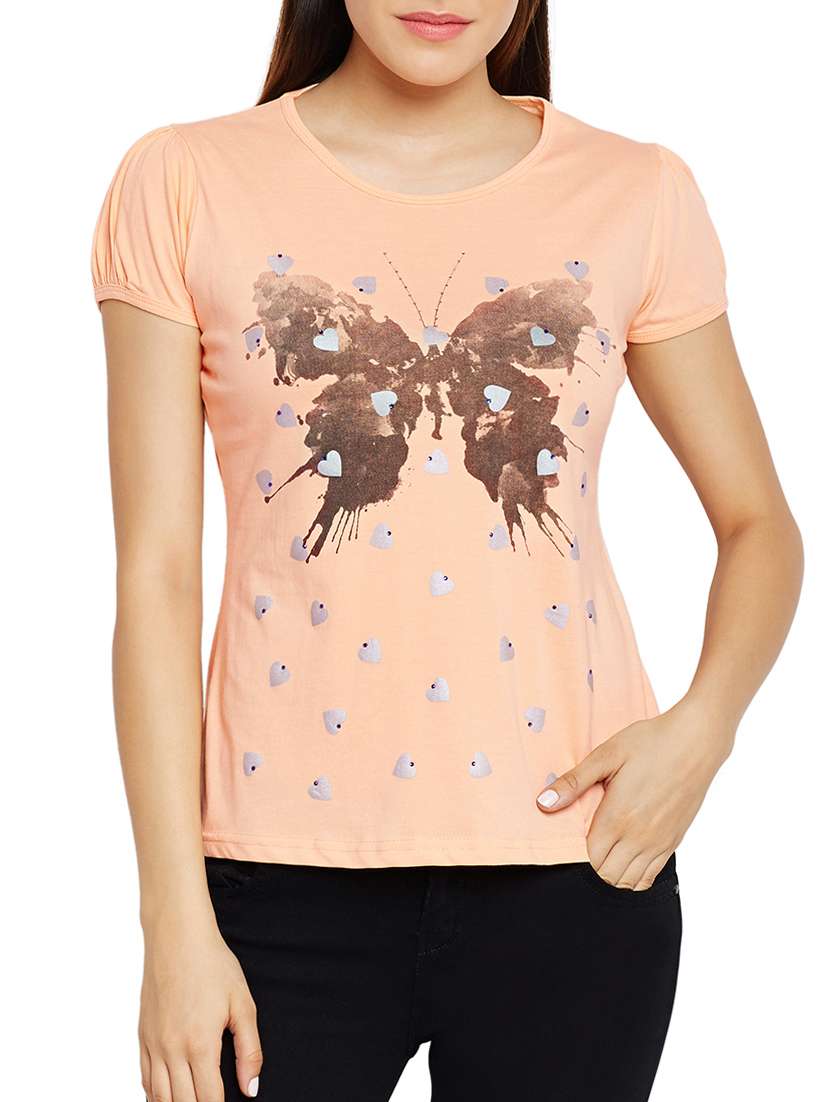 graphic print T-shirt