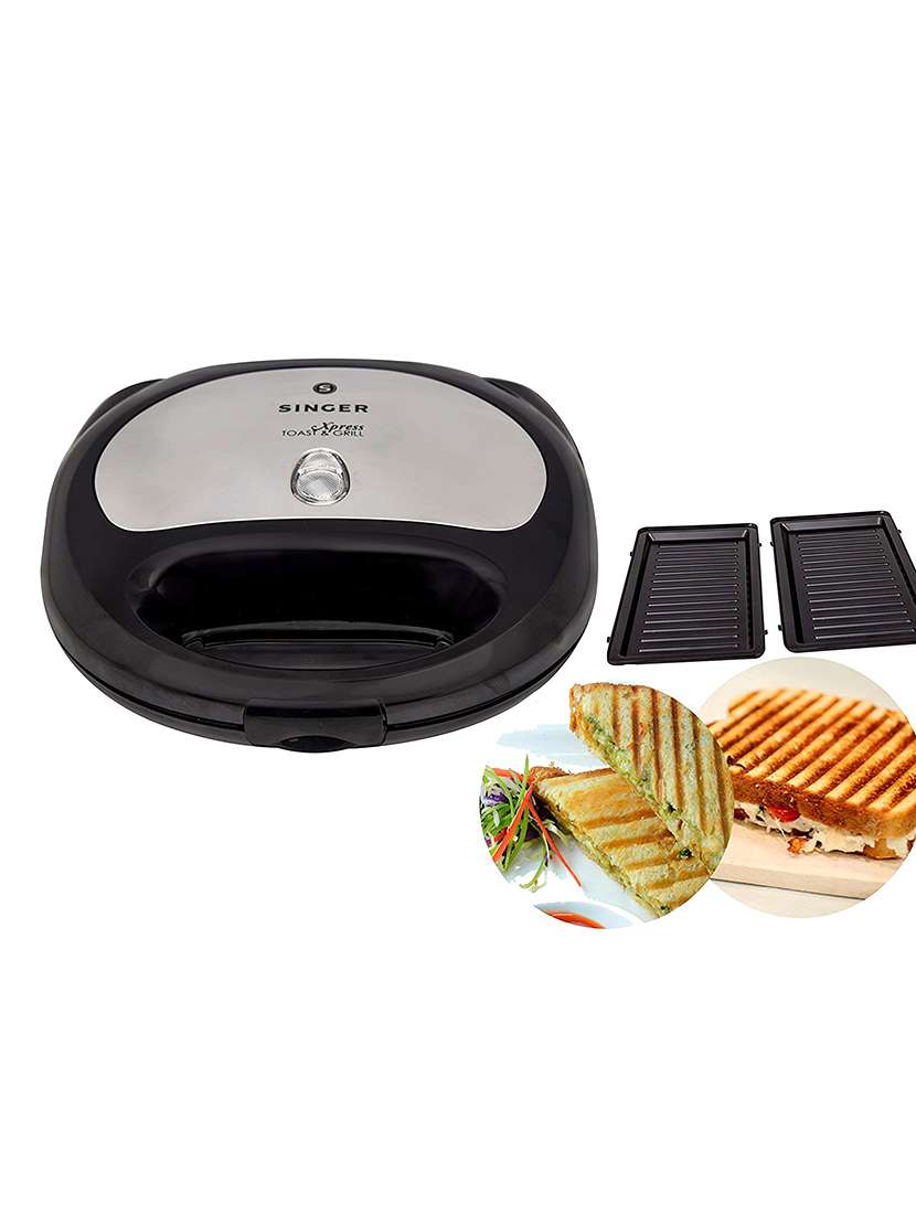 singer xpress toast and grill with changeable plates