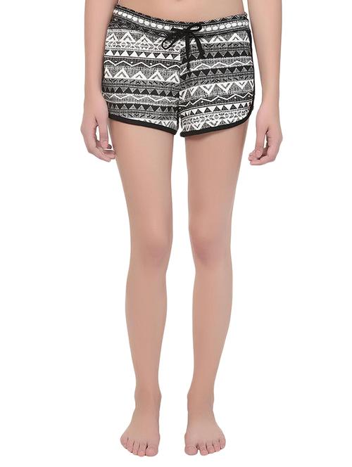 tribal print sleepwear shorts - 15397617 - Standard Image - 0