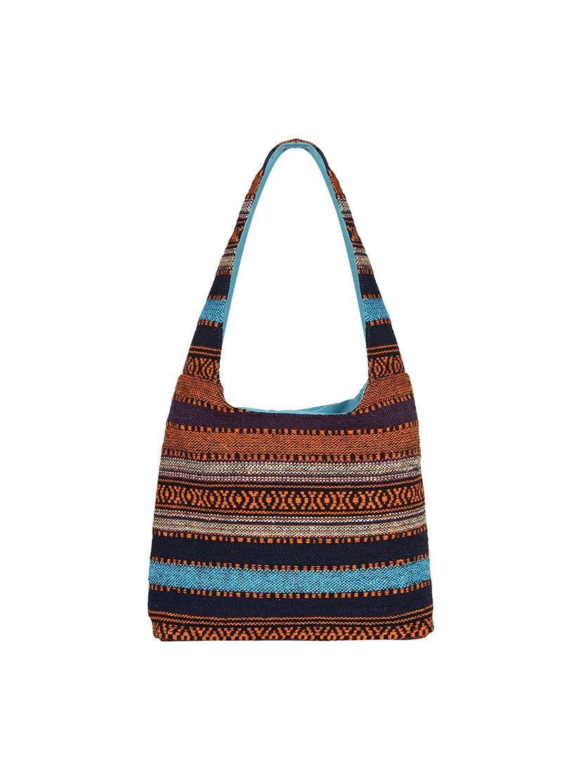 multi colored jute handbag - 15399360 -  Zoom Image - 0