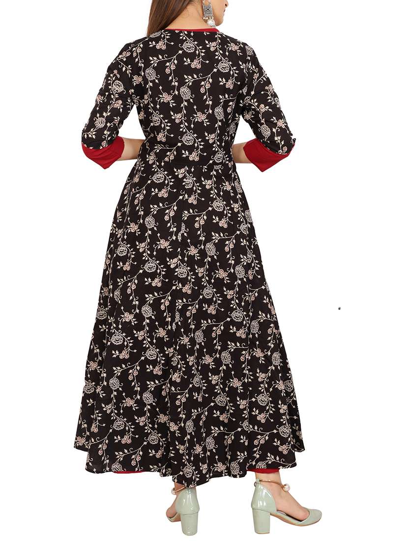 limeroad layered kurtis