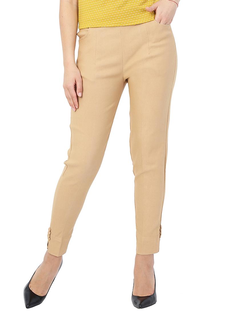 slim fit cigarette pants trousers - 15410913 - Zoom Image - 0