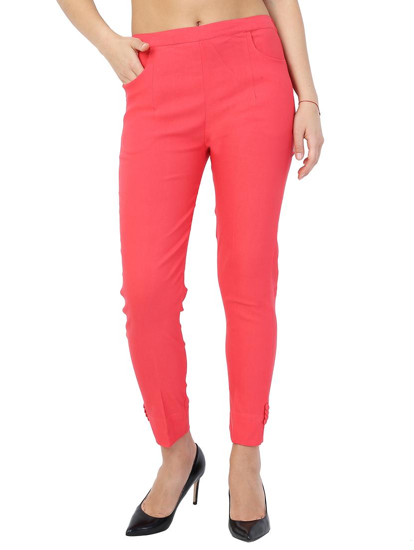 slim fit cigarette pants trousers - 15410916 - Zoom Image - 0