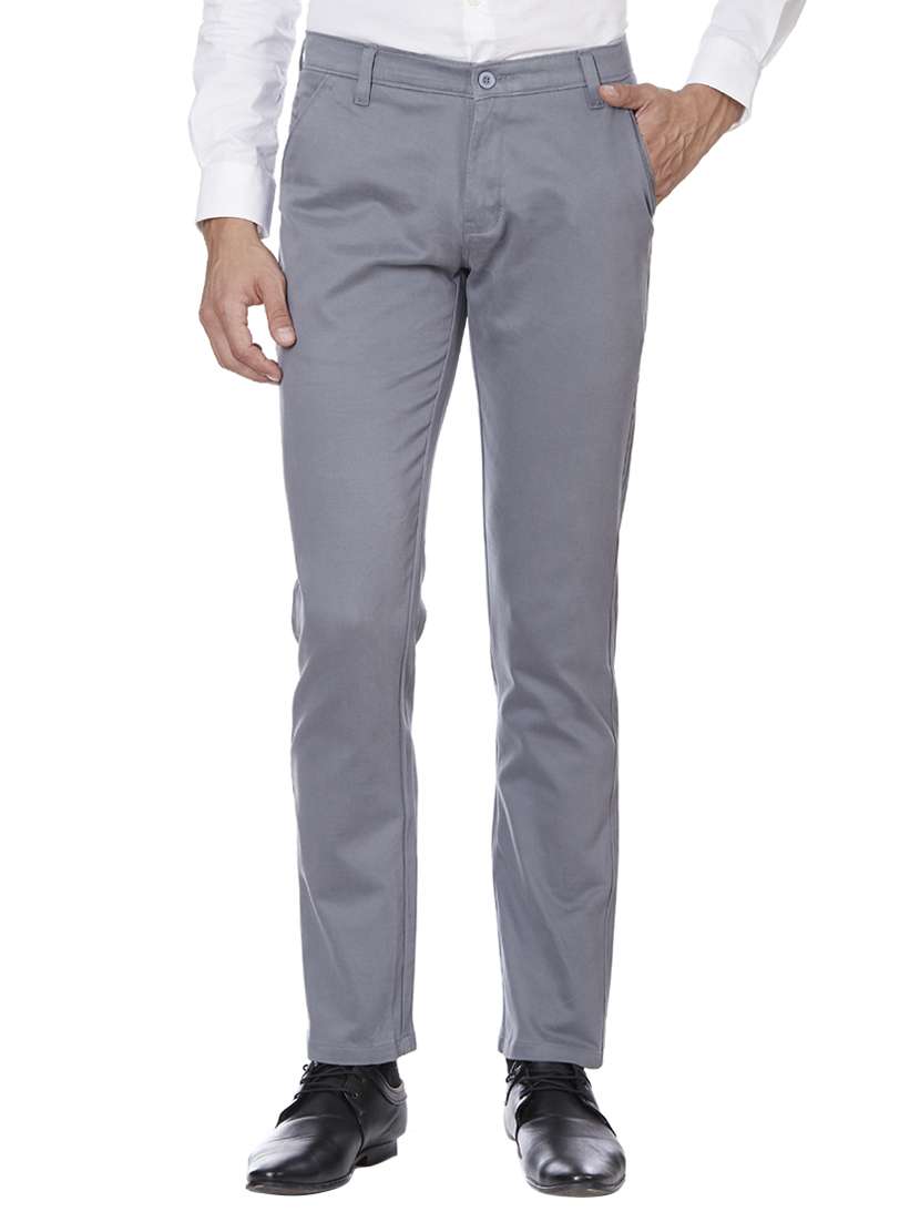 grey cotton chinos
