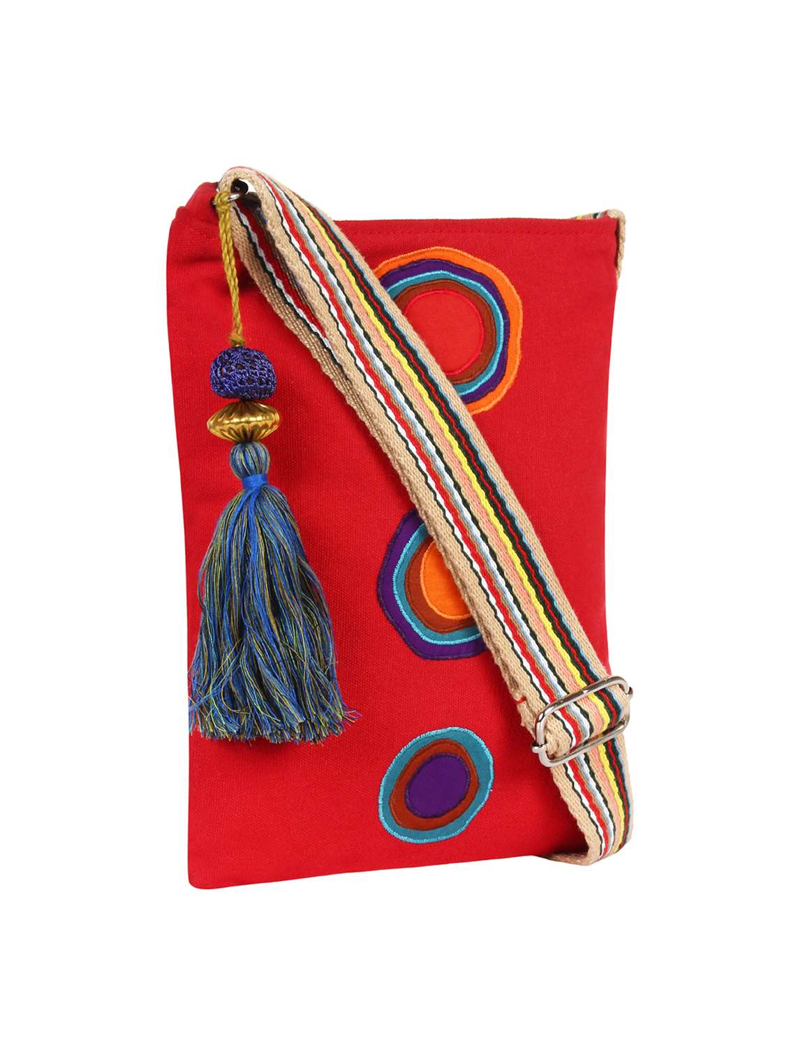 red canvas sling bag - 15421028 -  Standard Image - 3