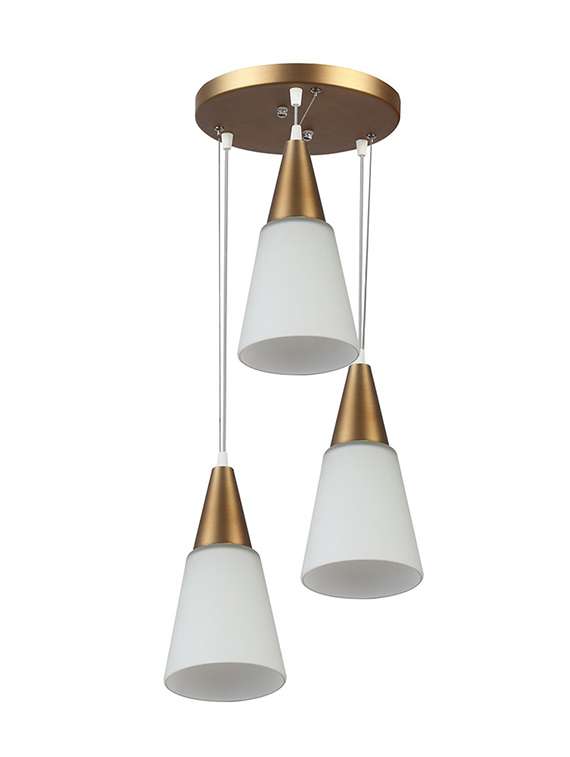 antique brass finish pendent light