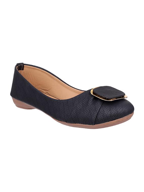 black slip on ballerinas - 15433339 - Zoom Image - 0