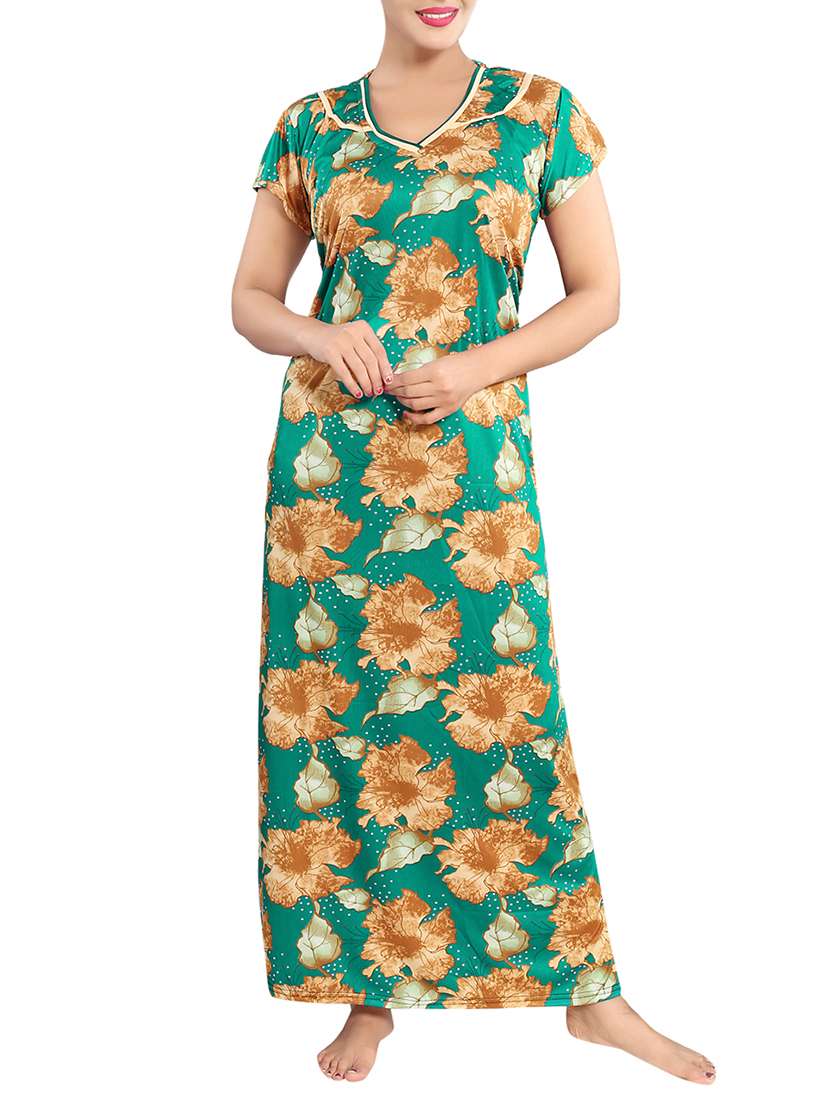 floral nightwear gown - 15436797 - Zoom Image - 0