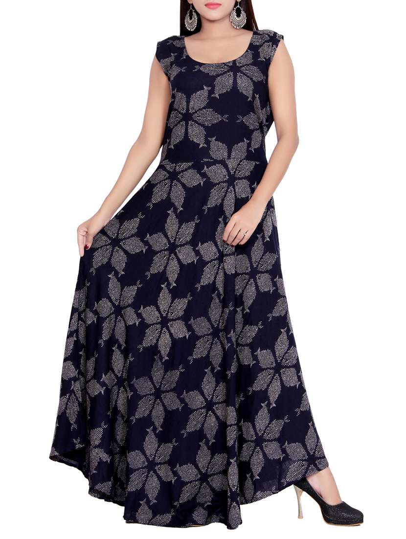 flared printed kurta