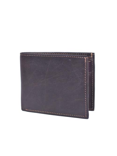 dark brown leather wallet - 15444441 -  Standard Image - 0