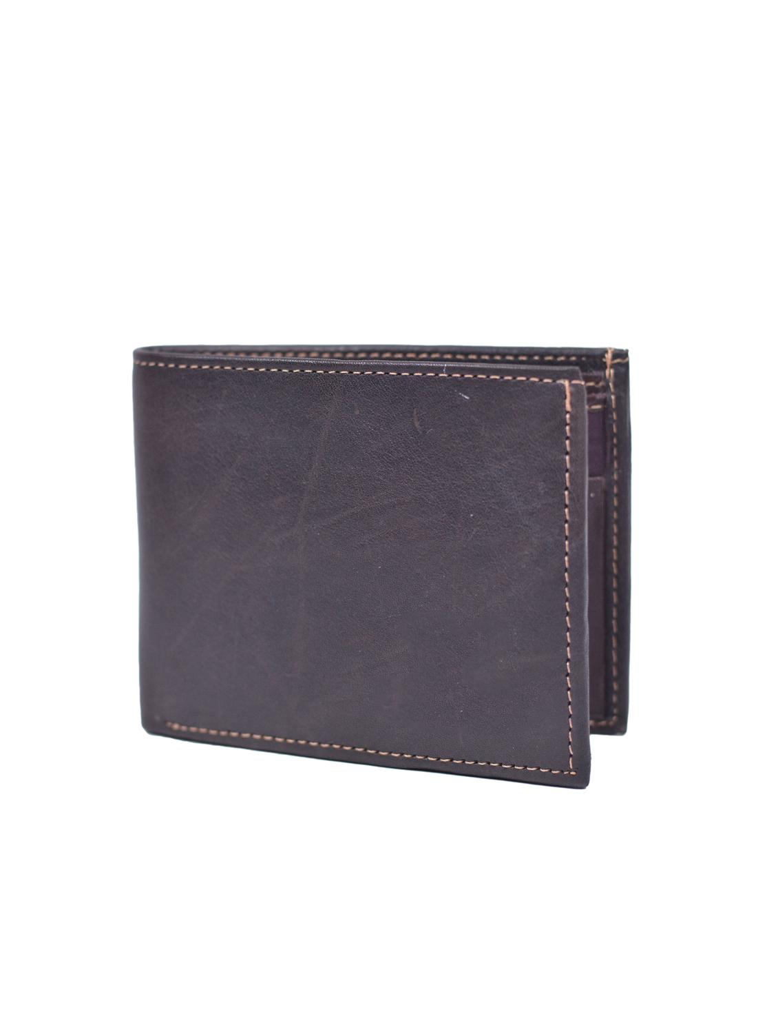 dark brown leather wallet - 15444441 -  Zoom Image - 0