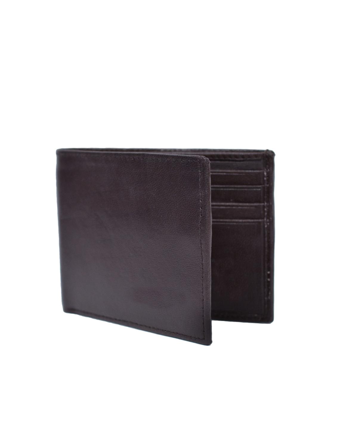 dark brown leather wallet - 15444475 -  Zoom Image - 0