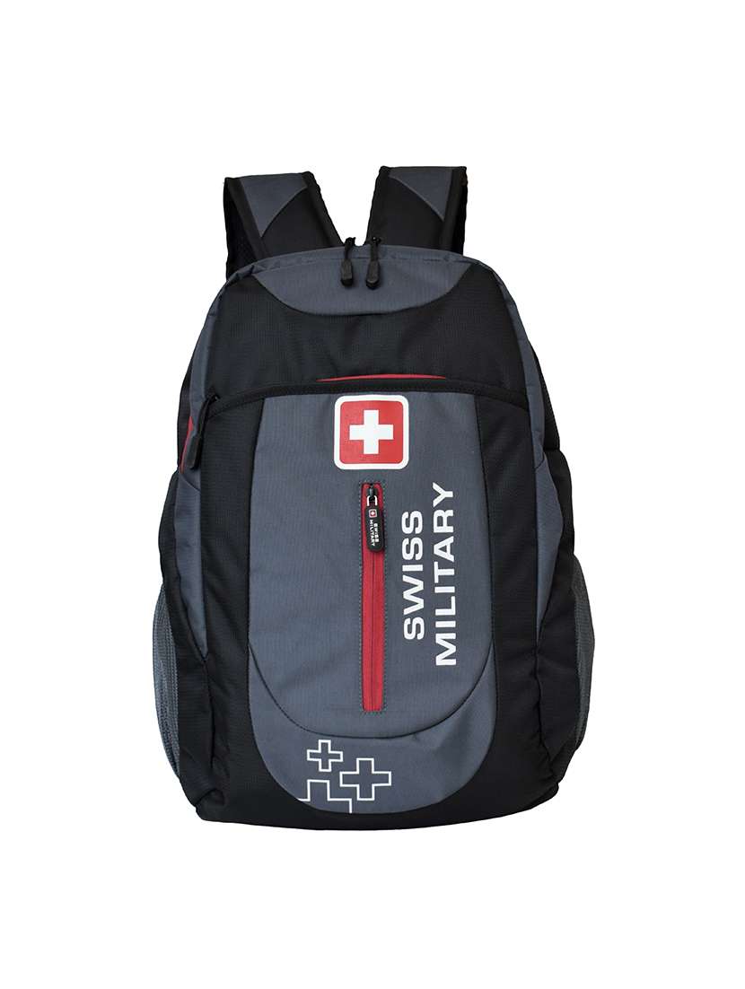 Buy online Grey Polyester Laptopbag from bags for Men by Swiss