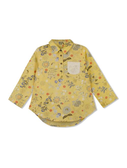 yellow cotton top - 15449697 -  Standard Image - 0