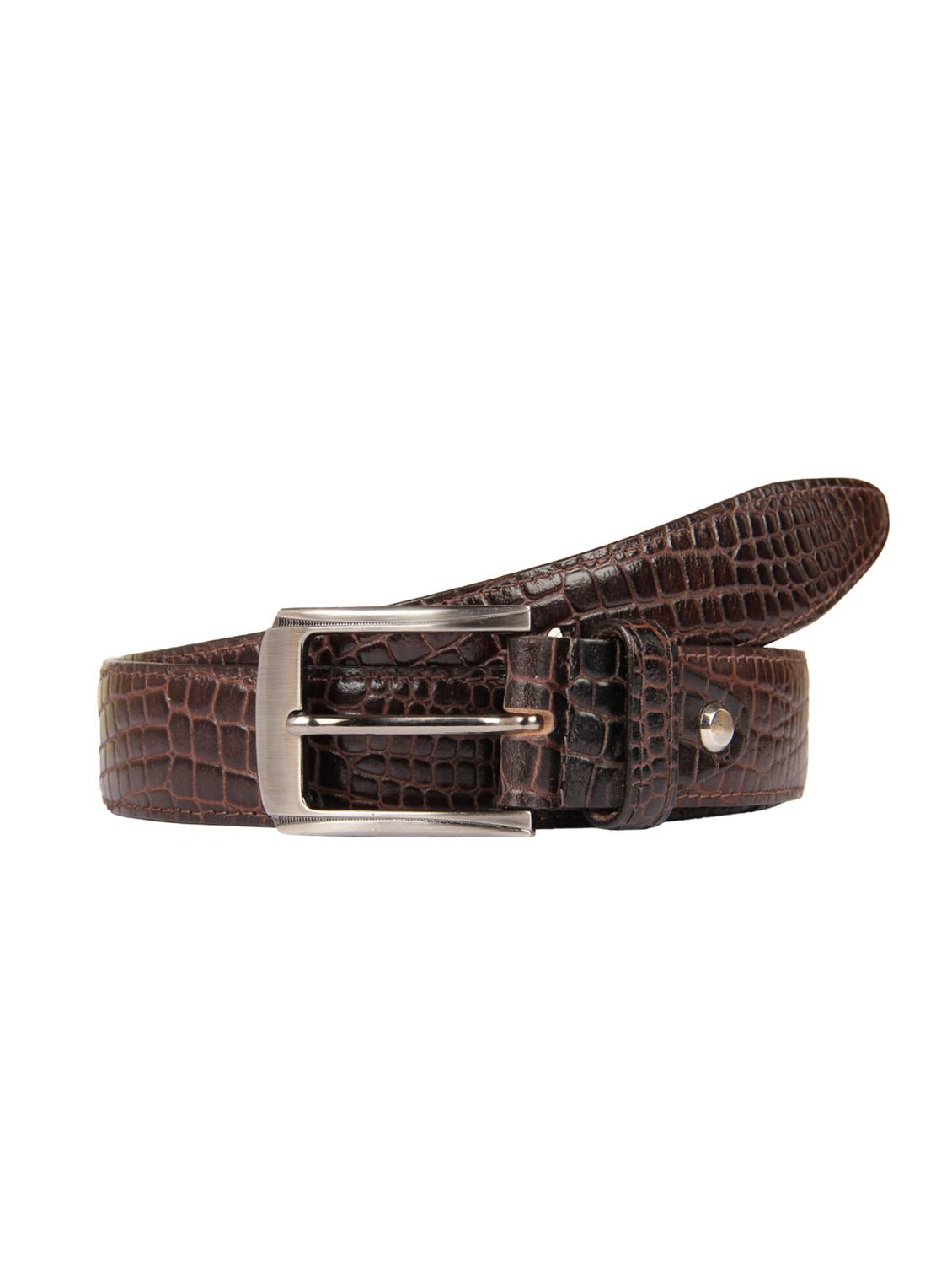 brown leather belt - 15450924 - Zoom Image - 0