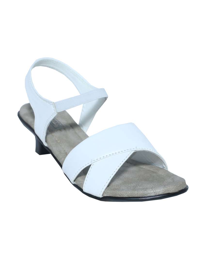 white back strap sandals
