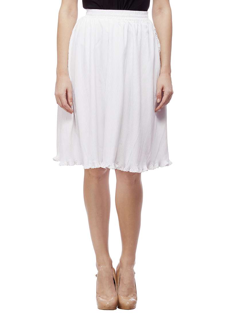 mid waist pleated skirt - 15460739 - Zoom Image - 0