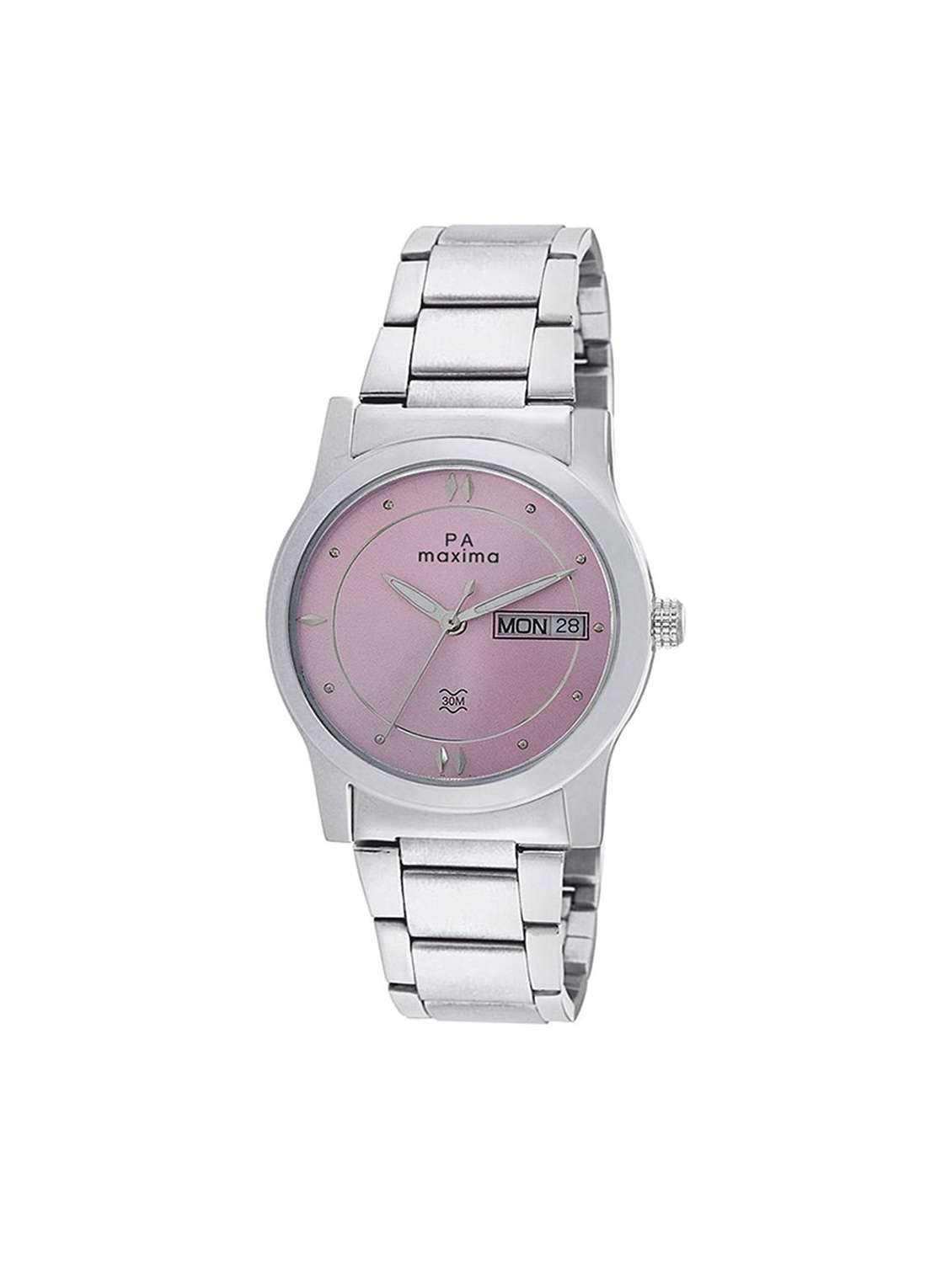 Maxima  38303cmli Leather Strap Analog Watch