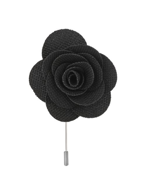 black micro fibre lapelpin - 15465948 -  Standard Image - 0