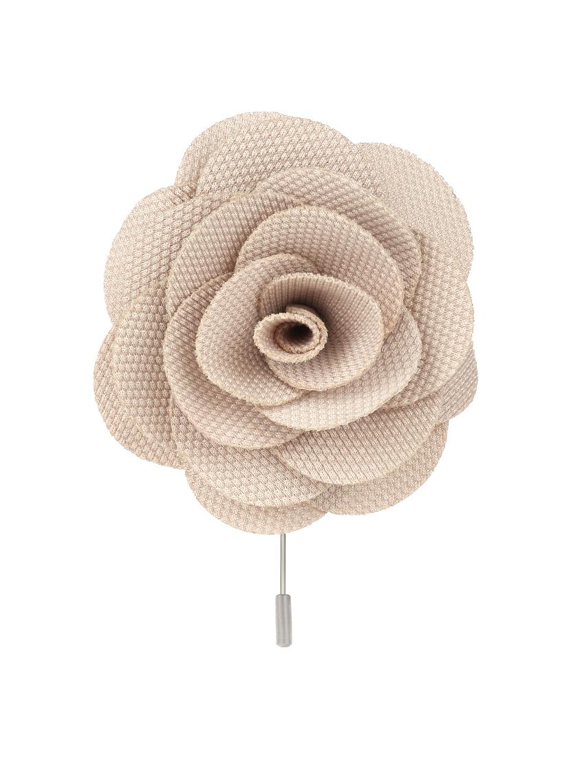 beige micro fibre lapelpin - 15465950 -  Zoom Image - 0