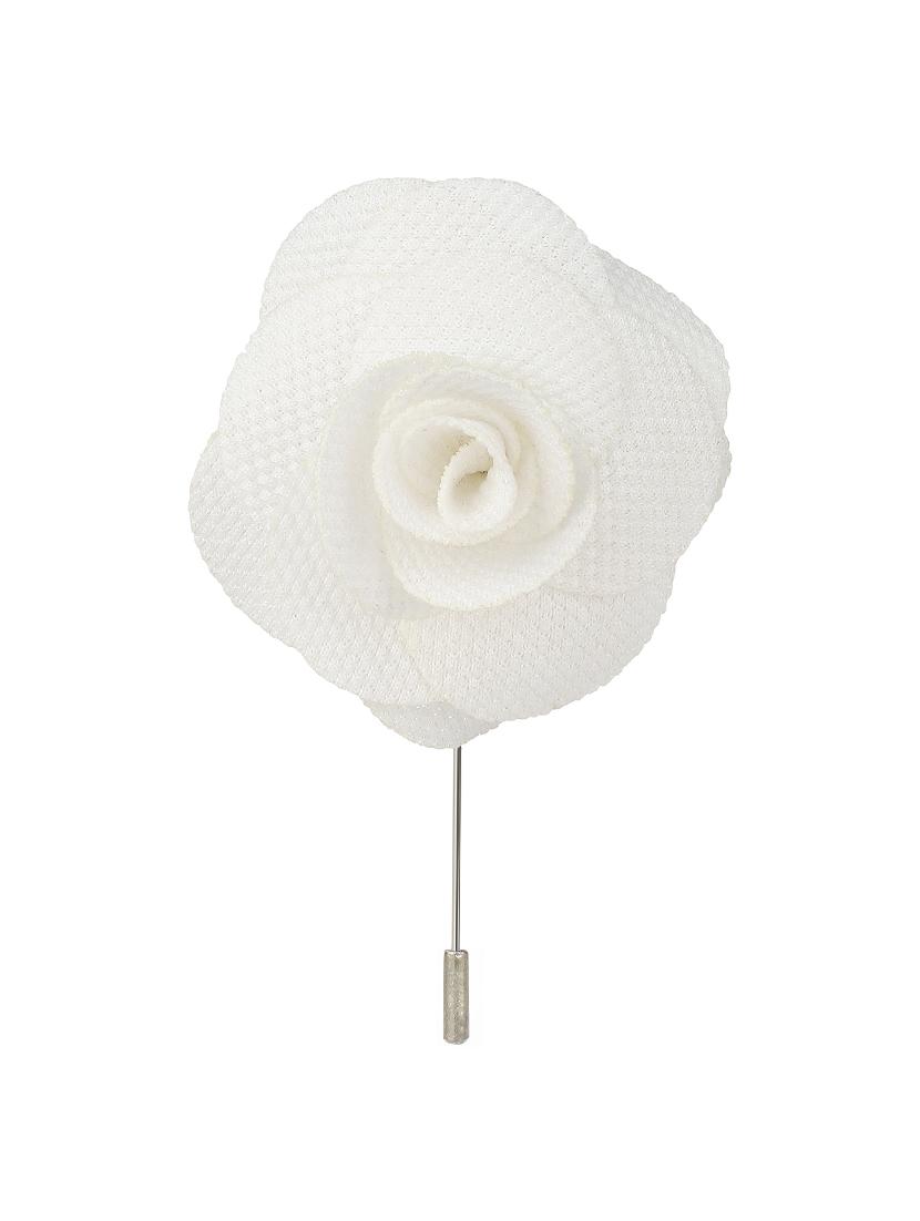 white micro fibre lapelpin - 15465954 - Zoom Image - 0