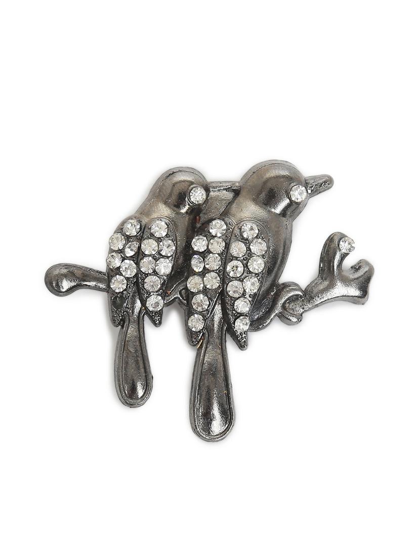 black metal brooch - 15465978 -  Zoom Image - 0