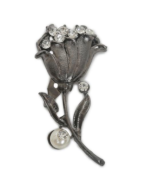 black metal brooch - 15465994 - Standard Image - 0