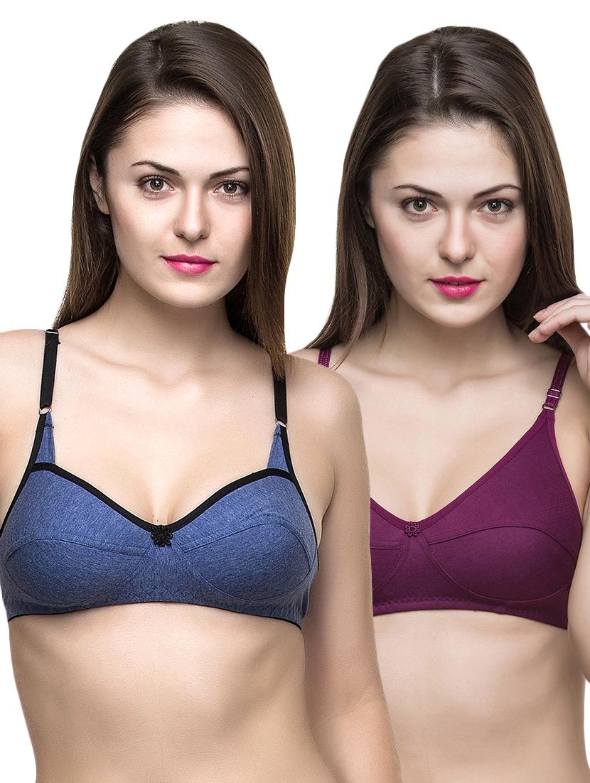 set of 2 nonpadded nonwired bras - 15466477 - Zoom Image - 0