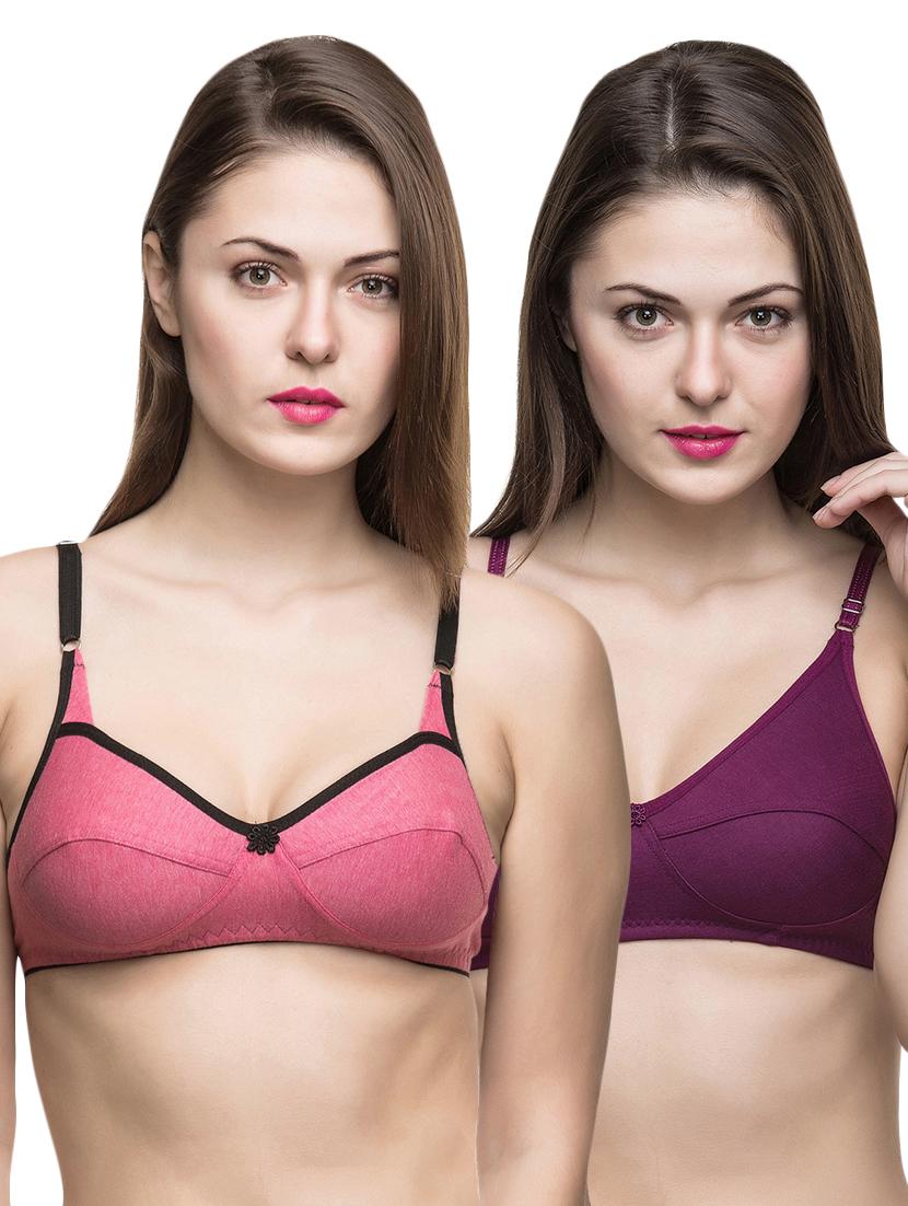 set of 2 nonpadded nonwired bras - 15466481 - Zoom Image - 0