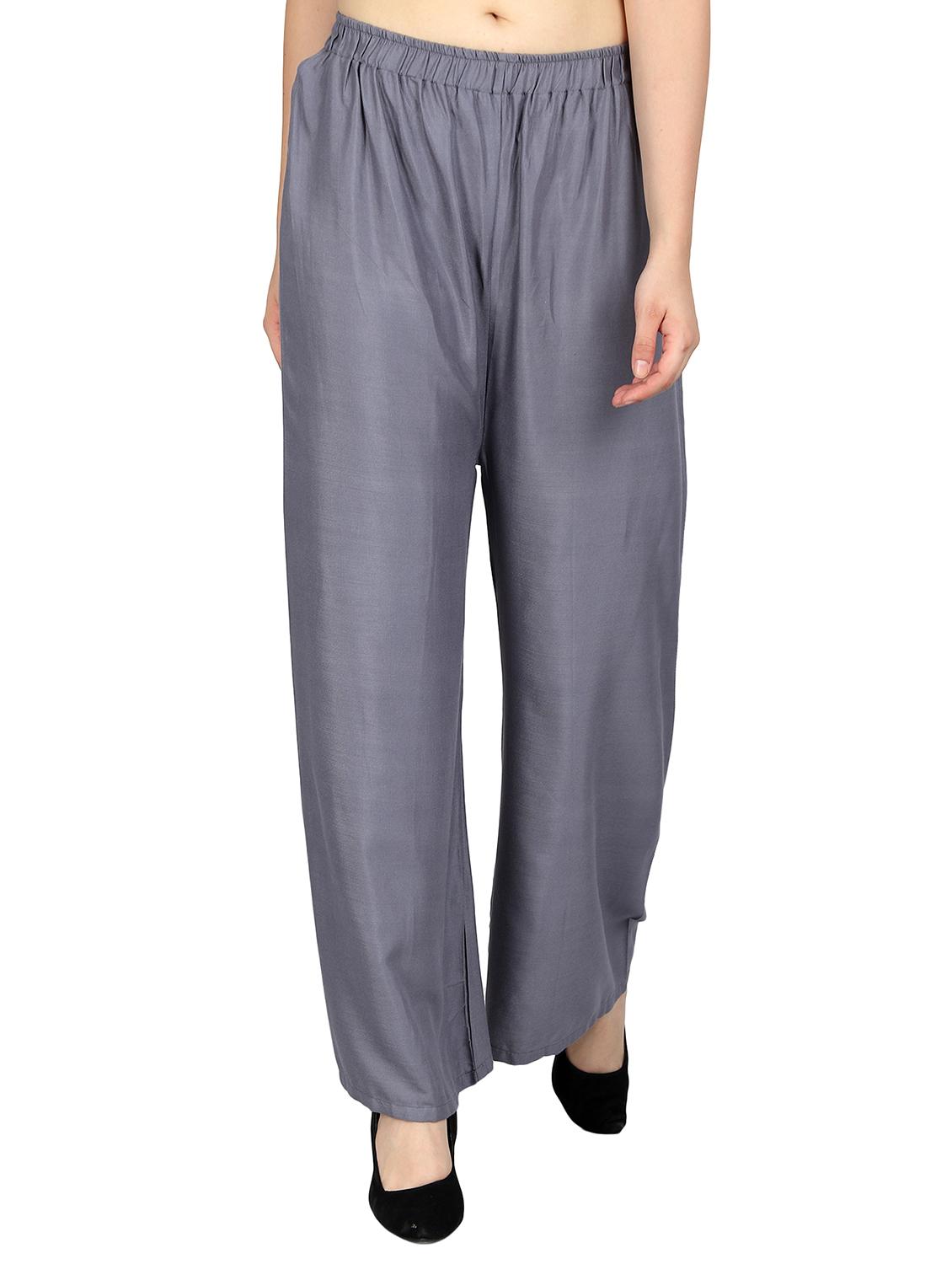 high waist straight palazzo - 15466496 -  Zoom Image - 0