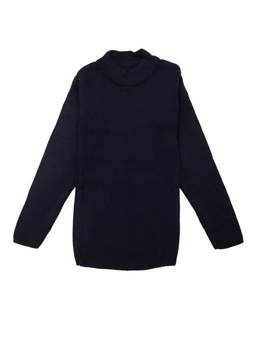 navy blue wool sweater - 15468161 - Standard Image - 0