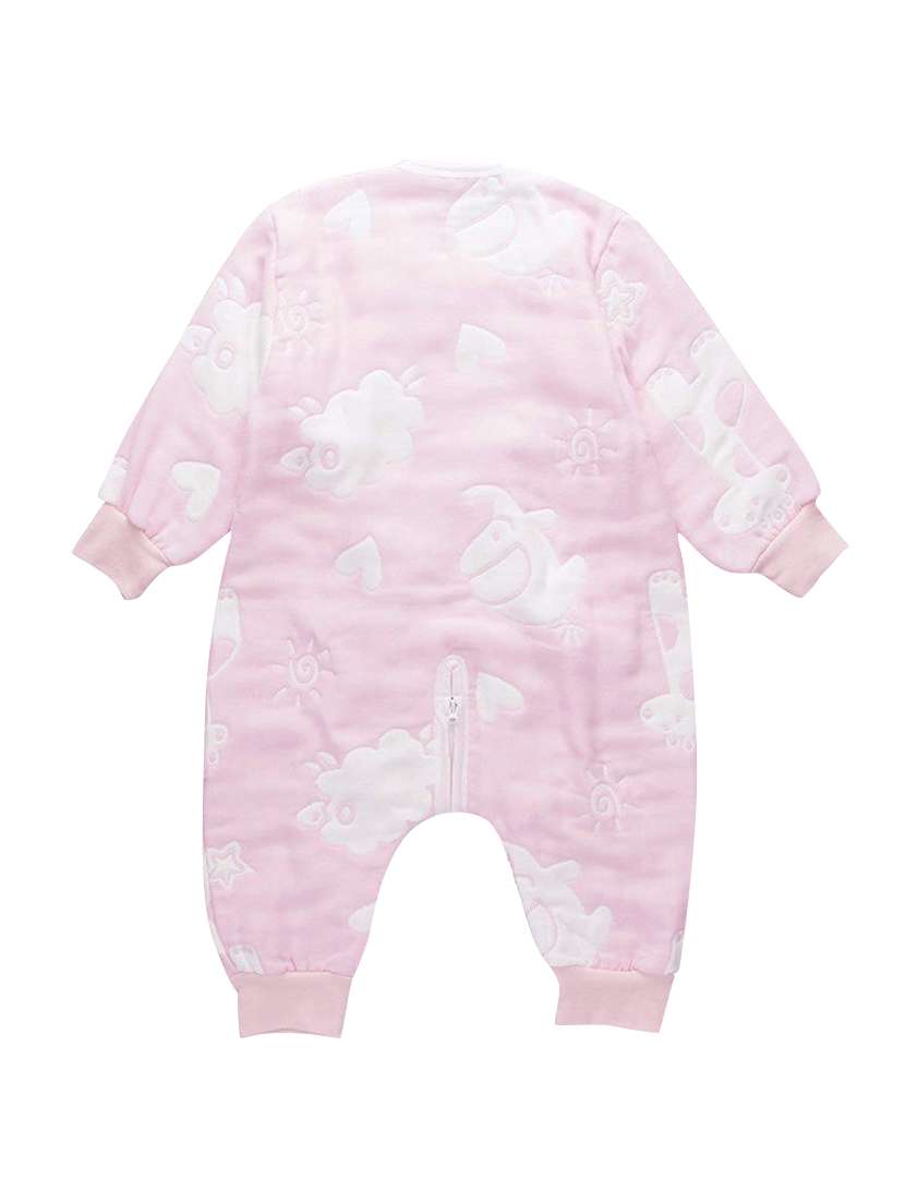 Pink Cotton  Romper