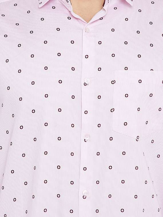 pink cotton casual shirt - 15473220 -  Standard Image - 3