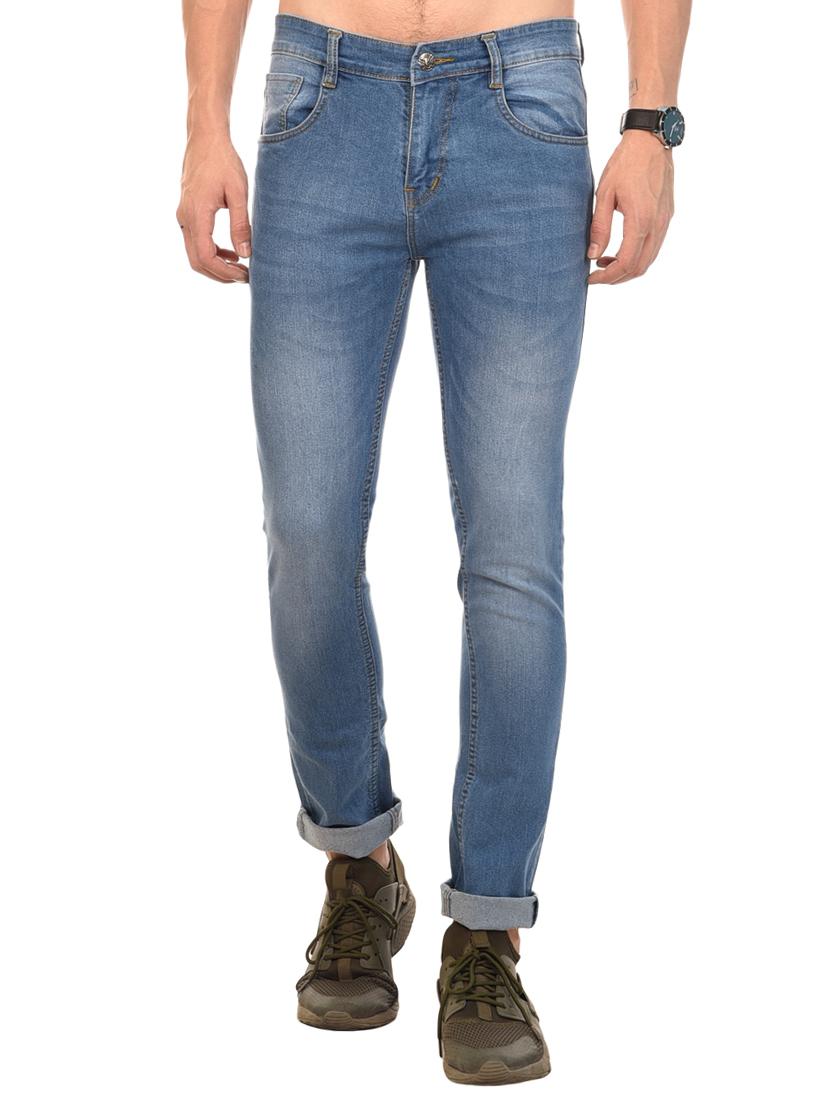 mens slim fit plain jeans - 15473619 -  Zoom Image - 0