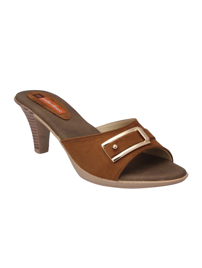 tan slip on sandals - 15477239 - Zoom Image - 0
