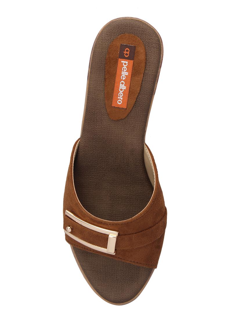 tan slip on sandals - 15477239 - Standard Image - 3