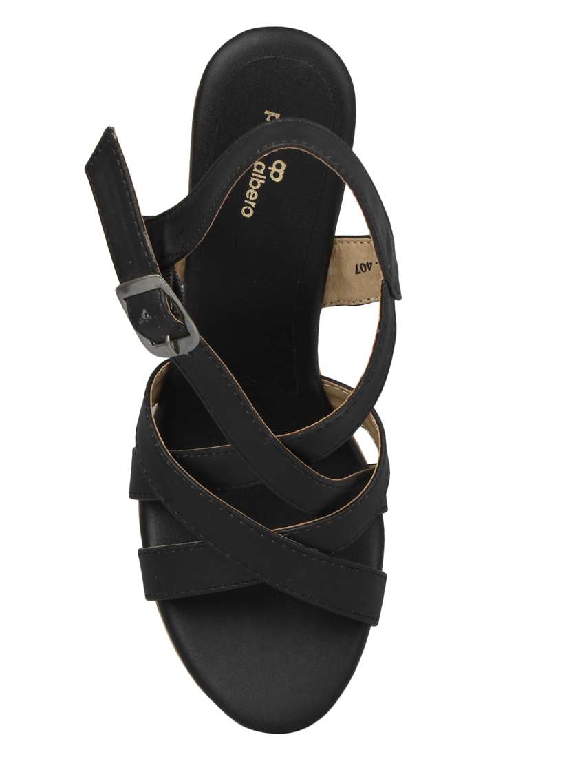 black platforms wedges - 15477259 -  Standard Image - 3