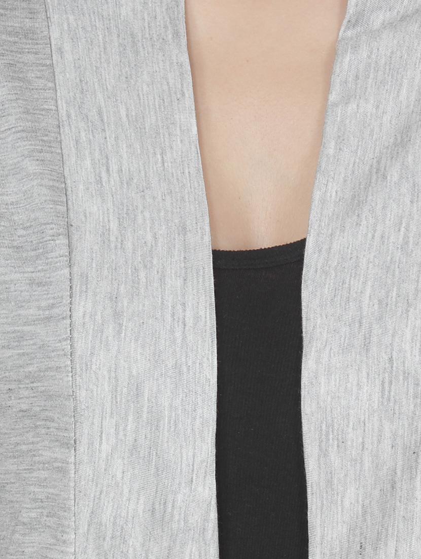 shawl collar shrug - 15477330 - Standard Image - 3